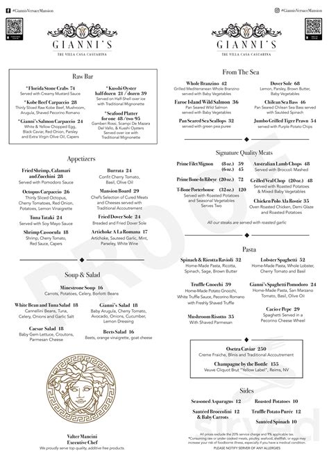 gianni versace mansion|giannis versace mansion menu.